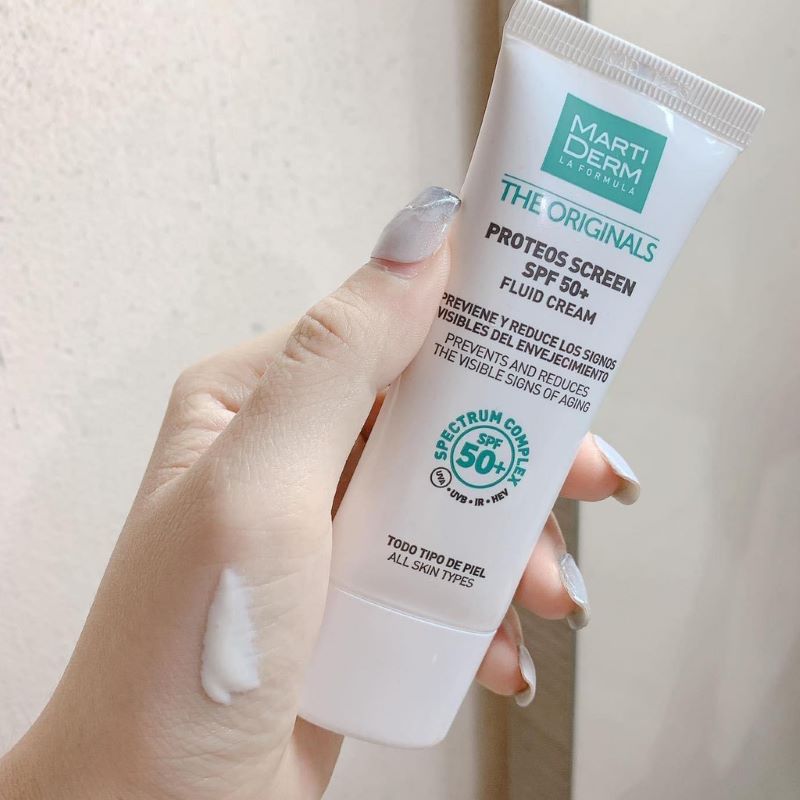 Kem chống nắng MartiDerm The Originals Proteos Screen SPF50+ Fluid Cream