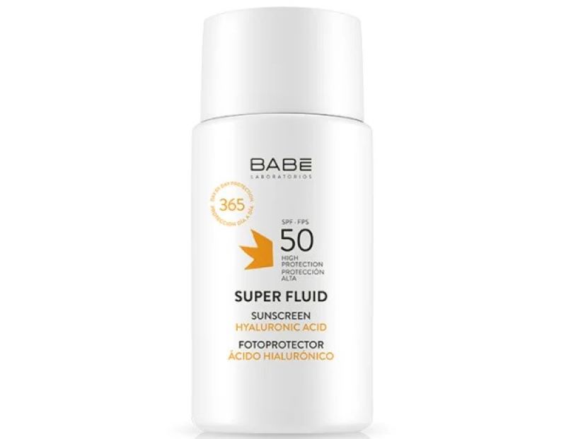 Kem chống nắng BABÉ Super Fluid Color Sunscreen SPF 50+ 