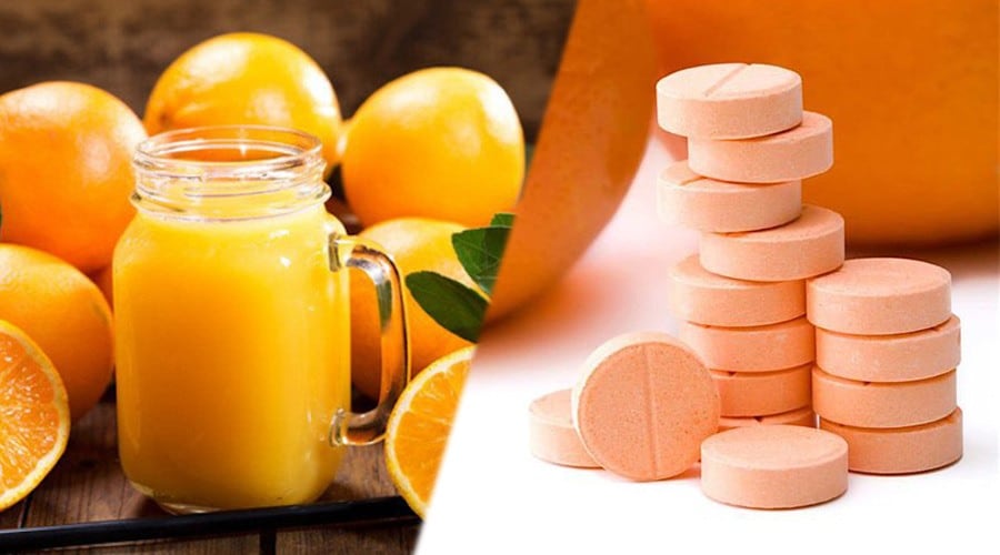 Uống vitamin C và lợi ích không ngờ trong làm đẹp