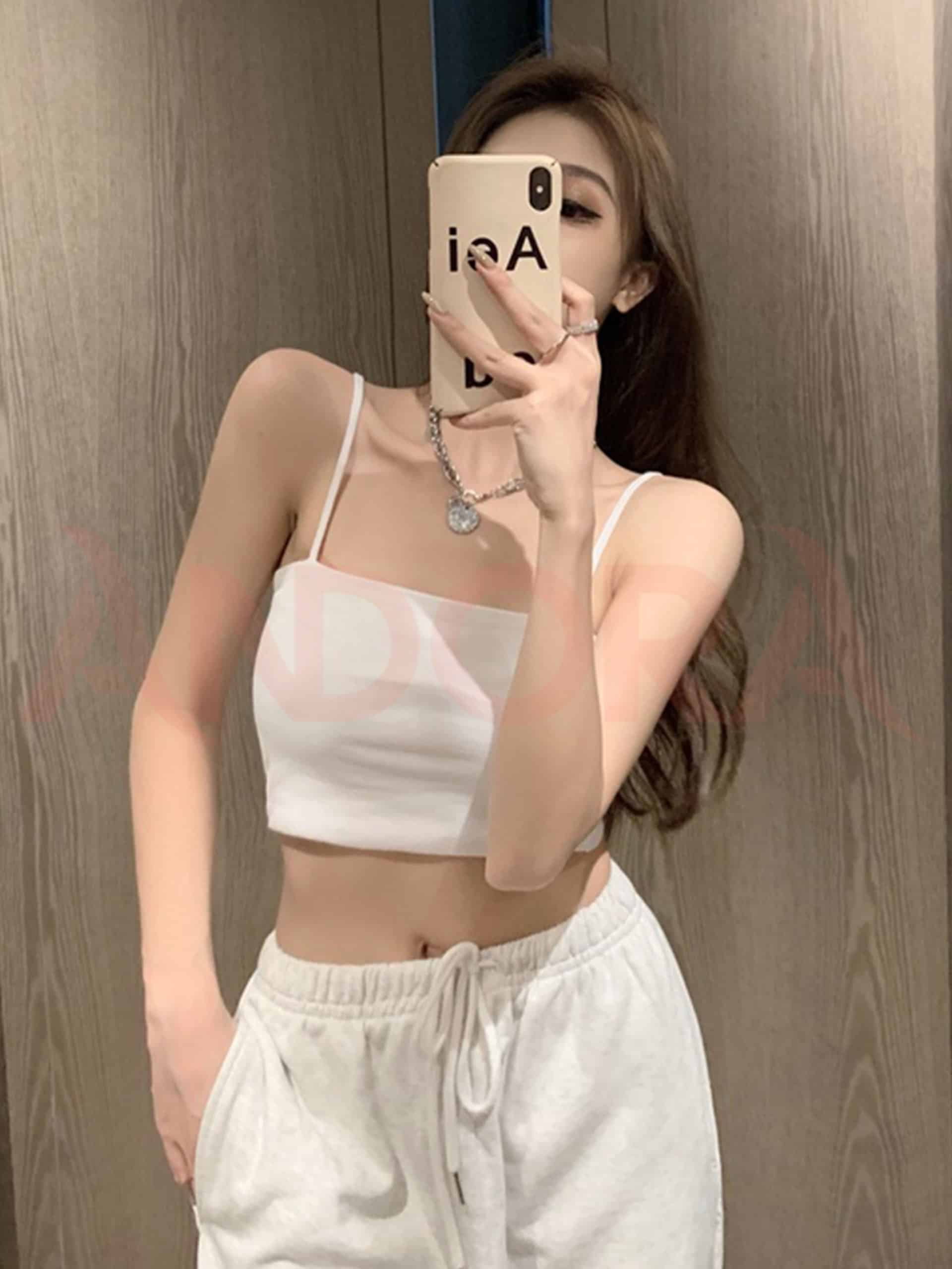 áo croptop ôm 2 dây