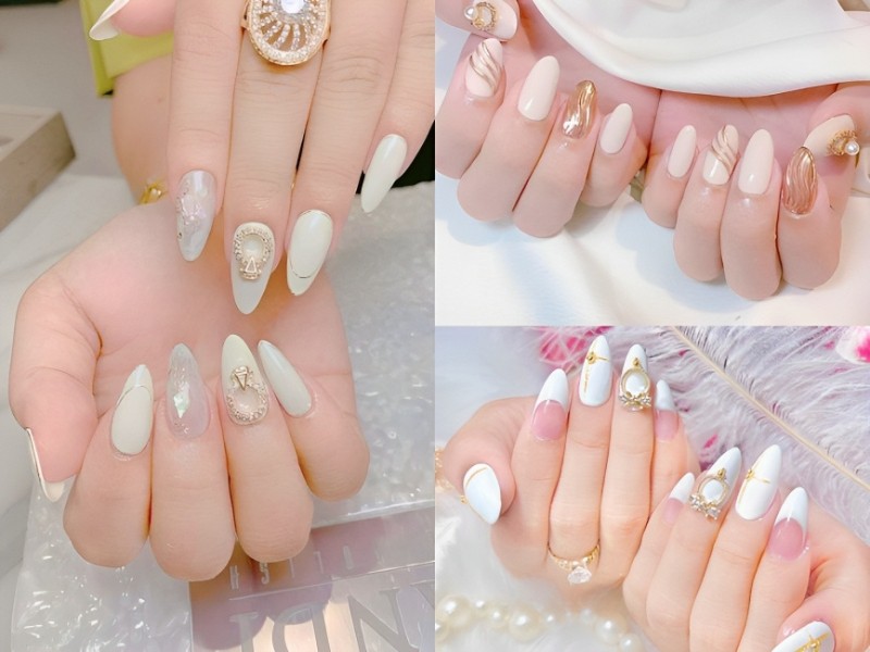 mau nail trang xinh1 2