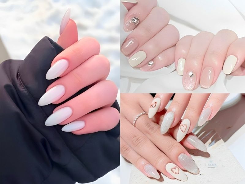 Nail thạch trắng