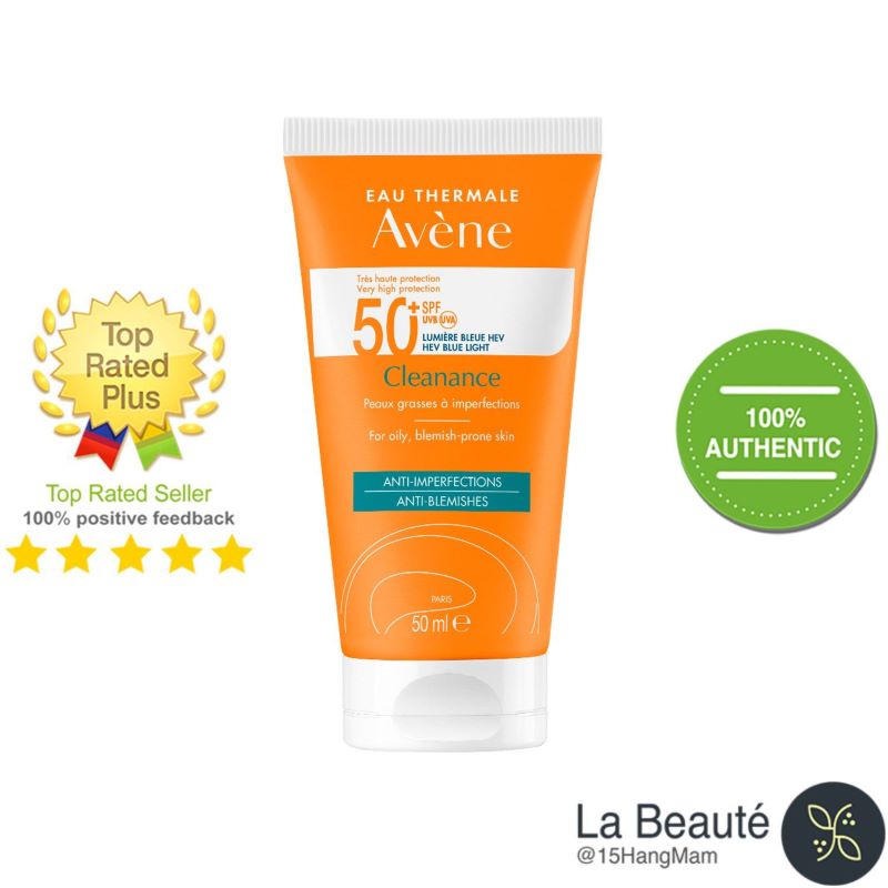 Avene Cleanance Sunscreen SPF 50+