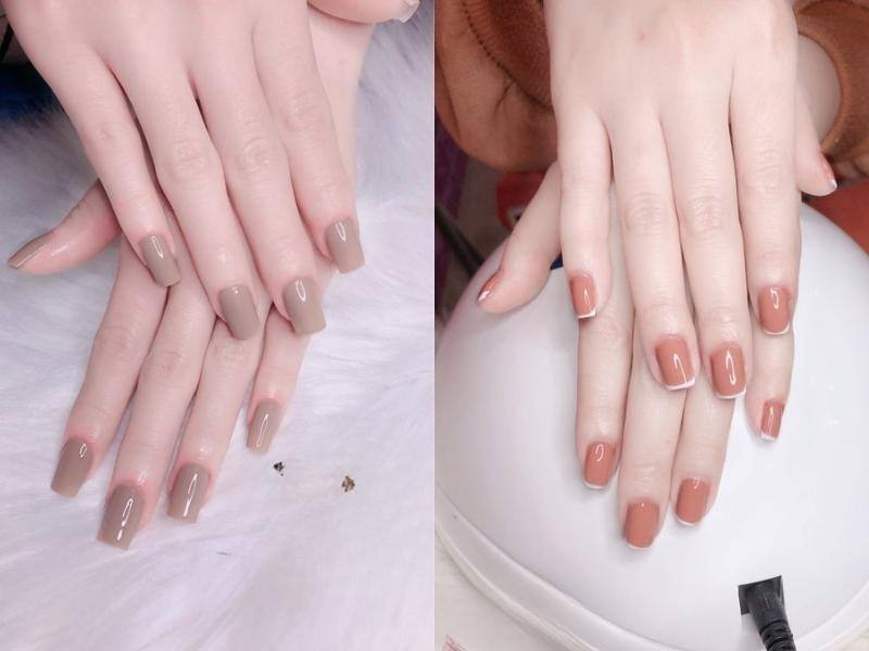 mẫu nail Hàn Quốc