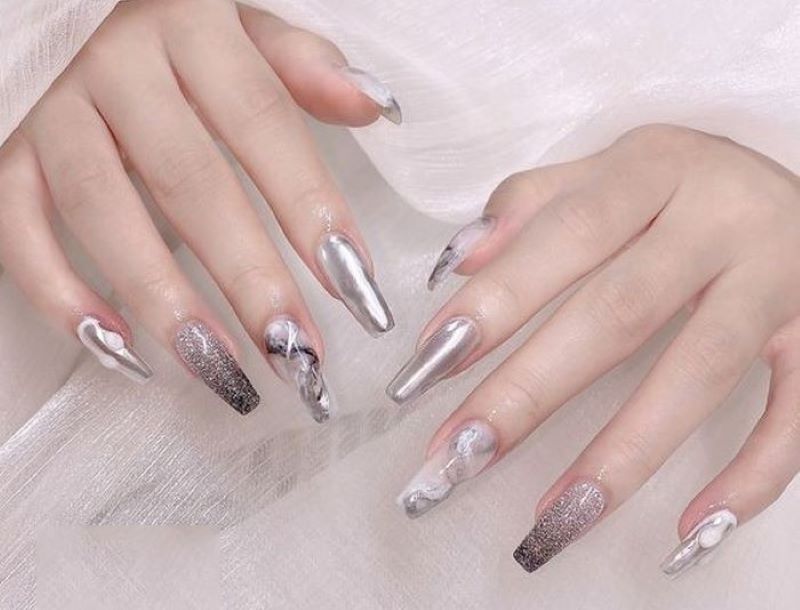 Thiết kế nail form nhọn