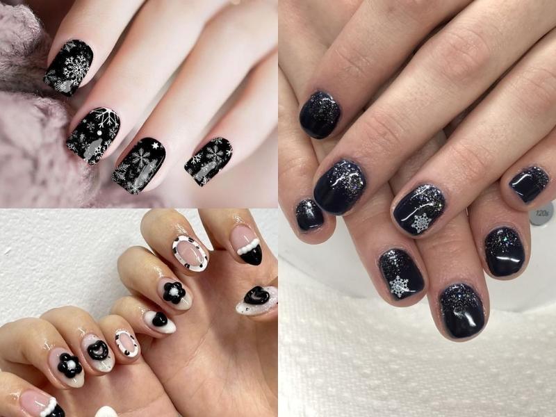 Mẫu nail noel huyền bí