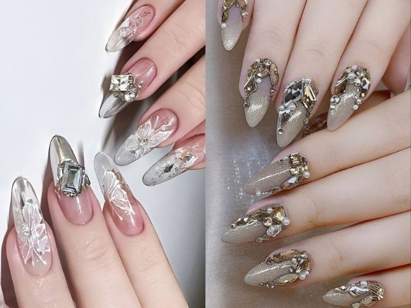 Mẫu nail Tết sang chảnh, đẹp mắt 