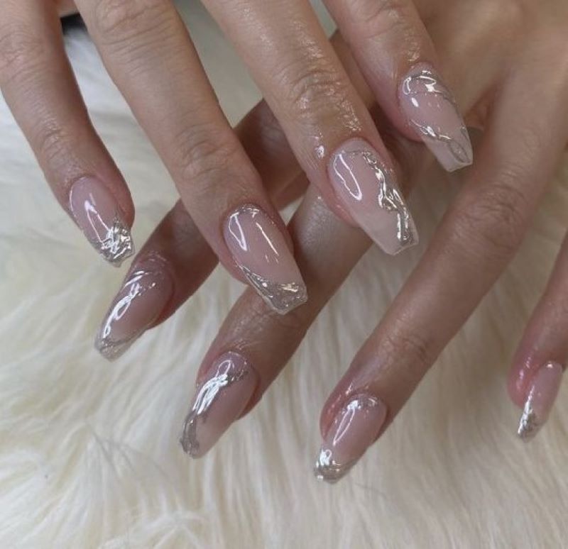 Bộ nail chụp ảnh ngày cưới