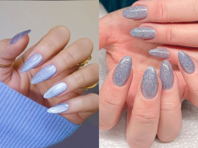 Nail mắt mèo xanh dễ chịu và tươi mát