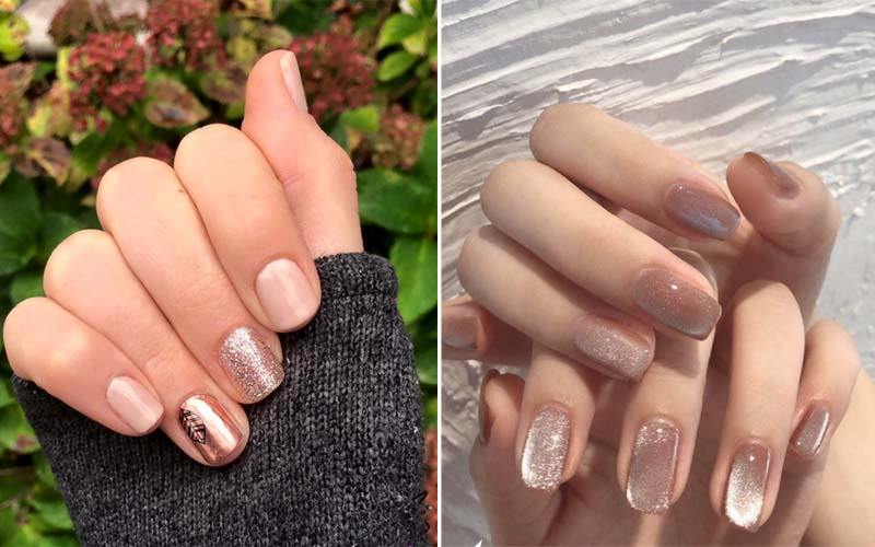 Sơn thạch nail nhũ được chị em yêu thích