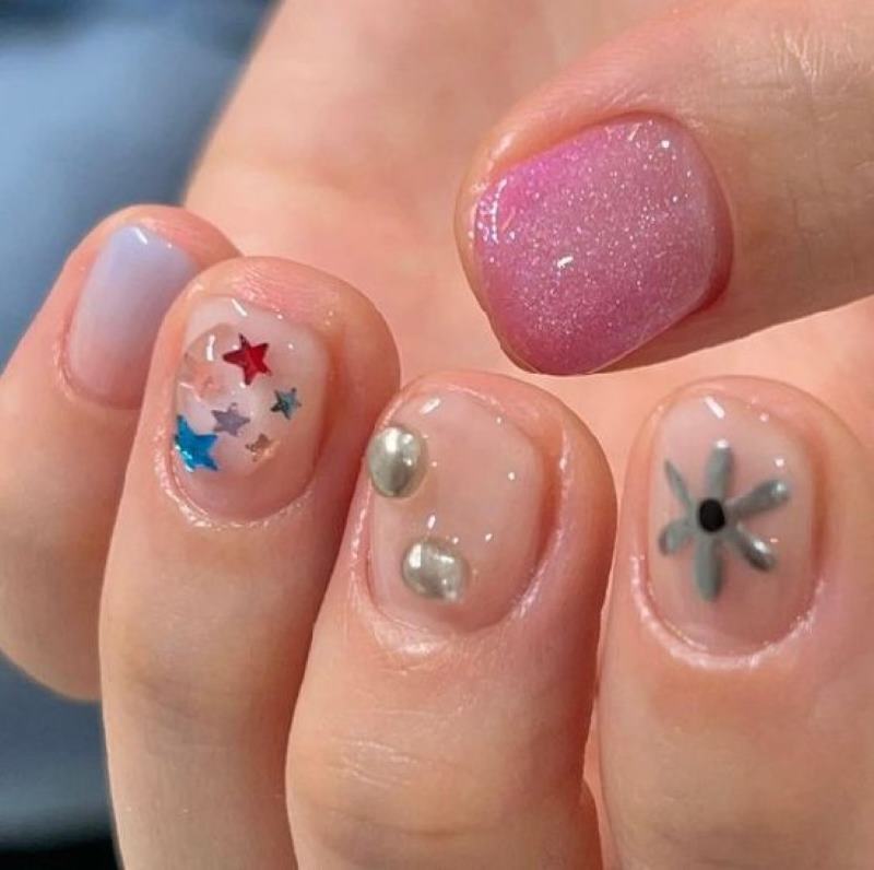 Mẫu vẽ thiết kế nail trẻ em