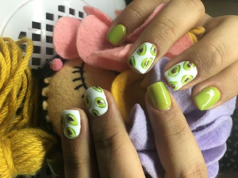 Mẫu nail bơ đẹp