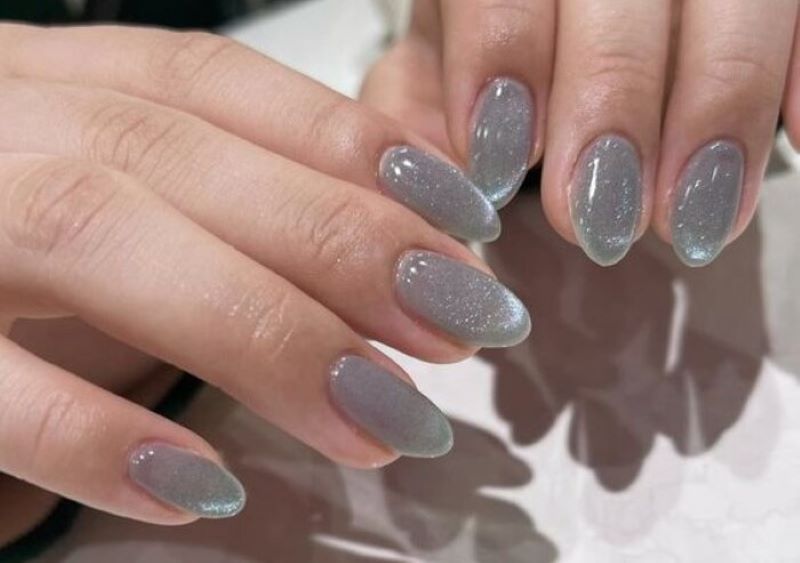 Nail kim tuyến ánh nhũ 