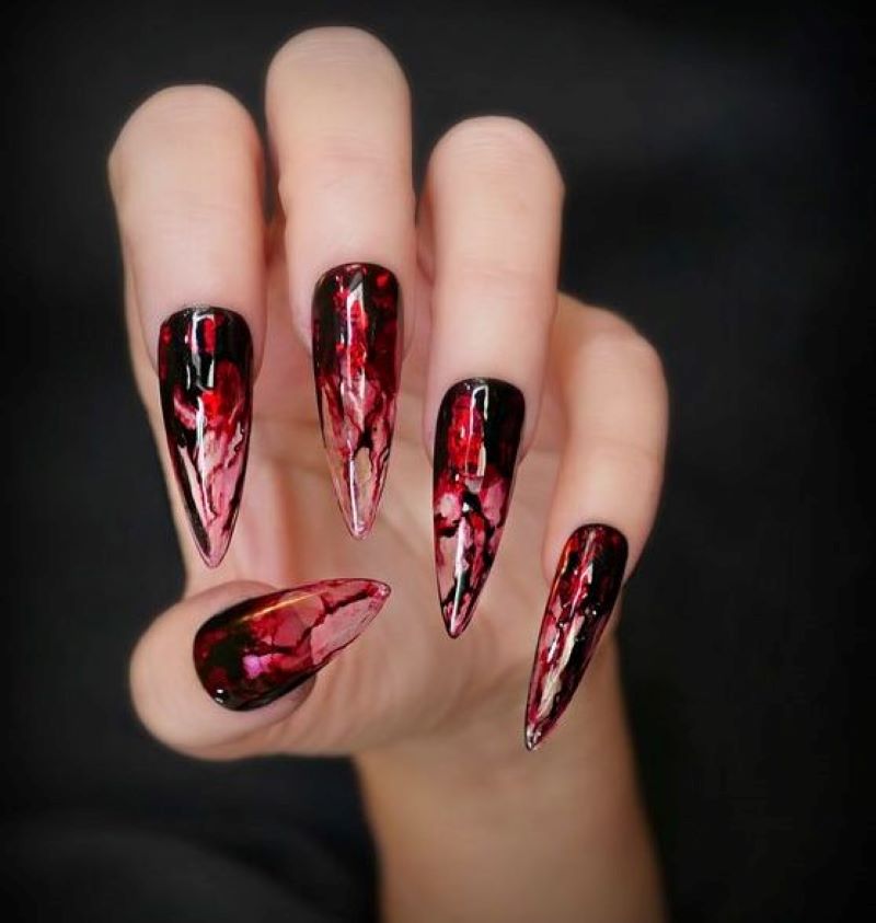 Mẫu nail Halloween