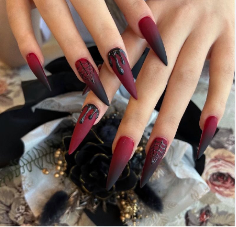 Mẫu nail Halloween