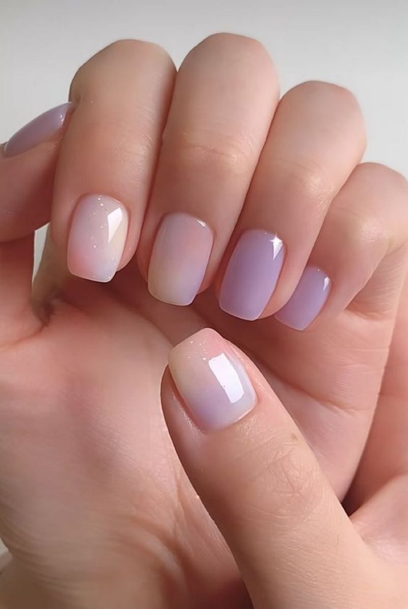 Mẫu nail màu pastel