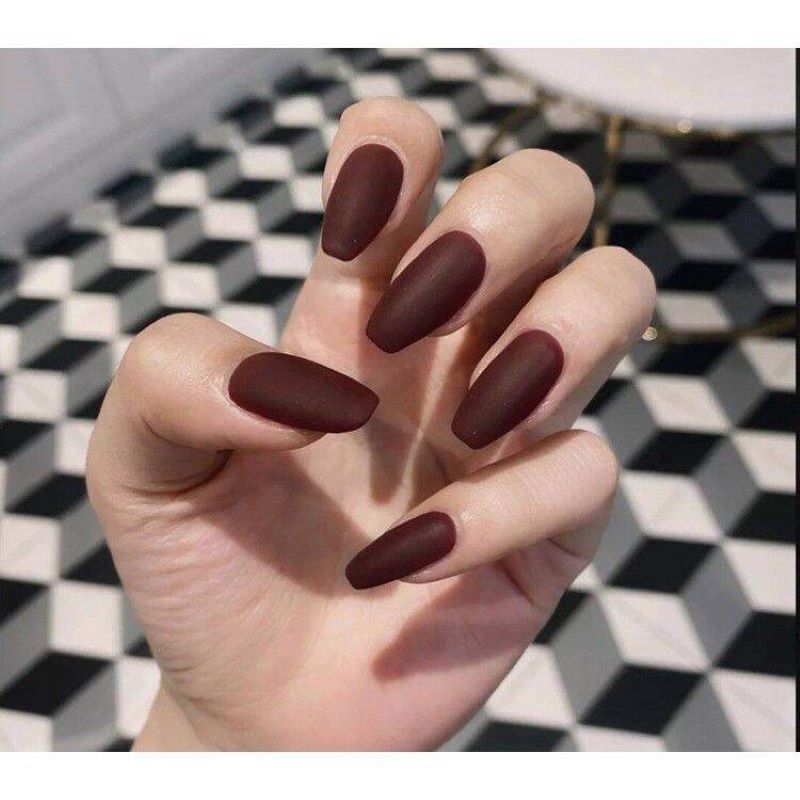 Mẫu nail nhám đẹp