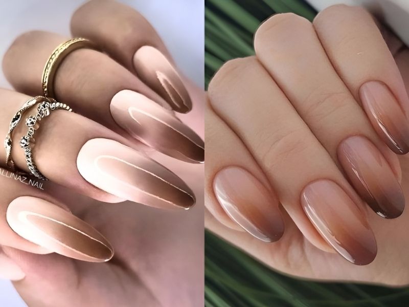 Mẫu nail ombre