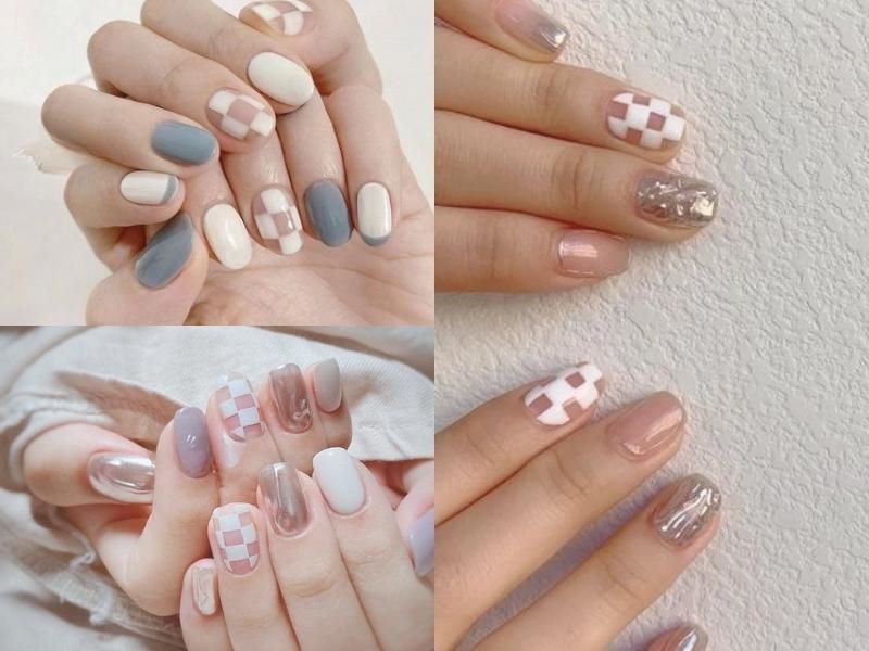 Nail caro mẫu xinh cho học sinh