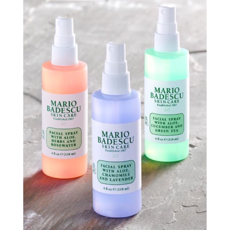 Xịt Khoáng Mario Badescu Facial Spray with Aloe, Herbs and Rosewater