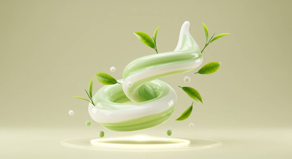 Cơ chế hoạt động của kem dưỡng thể trà xanh trên da